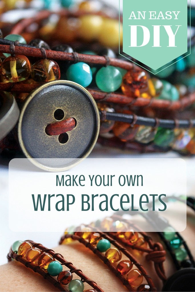 make your own wrap bracelets