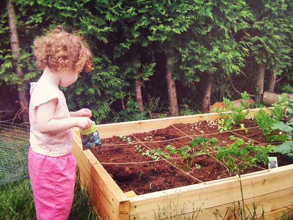 Planting with a Preschooler